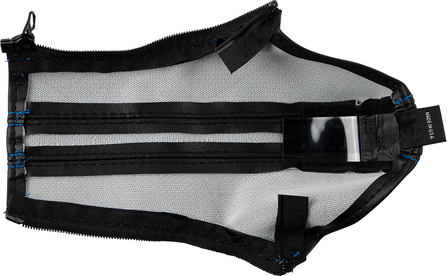 SHOW CHROME Kaliber E-Brake Handle Cover - Slingshot - Blue Stitch H44-6BLUE