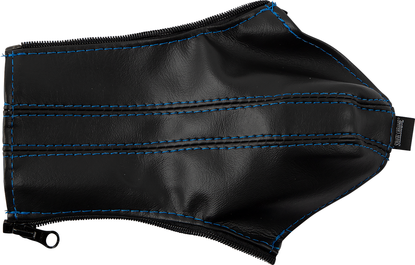 SHOW CHROME Kaliber E-Brake Handle Cover - Slingshot - Blue Stitch H44-6BLUE