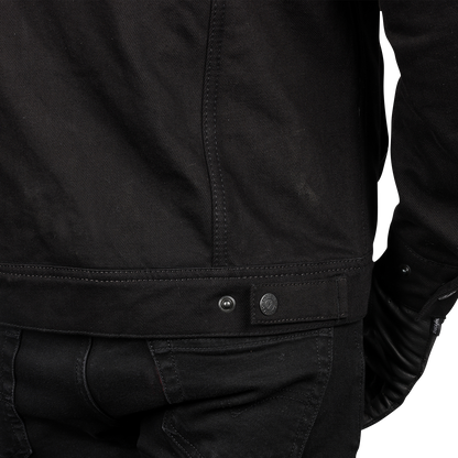 THRASHIN SUPPLY CO. Highway v2 Denim Riding Jacket - Black - Medium TMJ-10-09