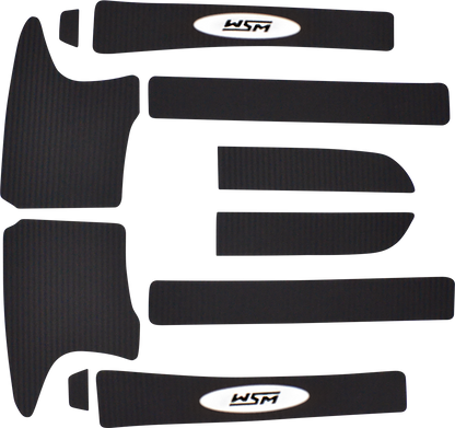 WSM Traction Mat - Self-Adhesive - Kawasaki JT 012-109BLK