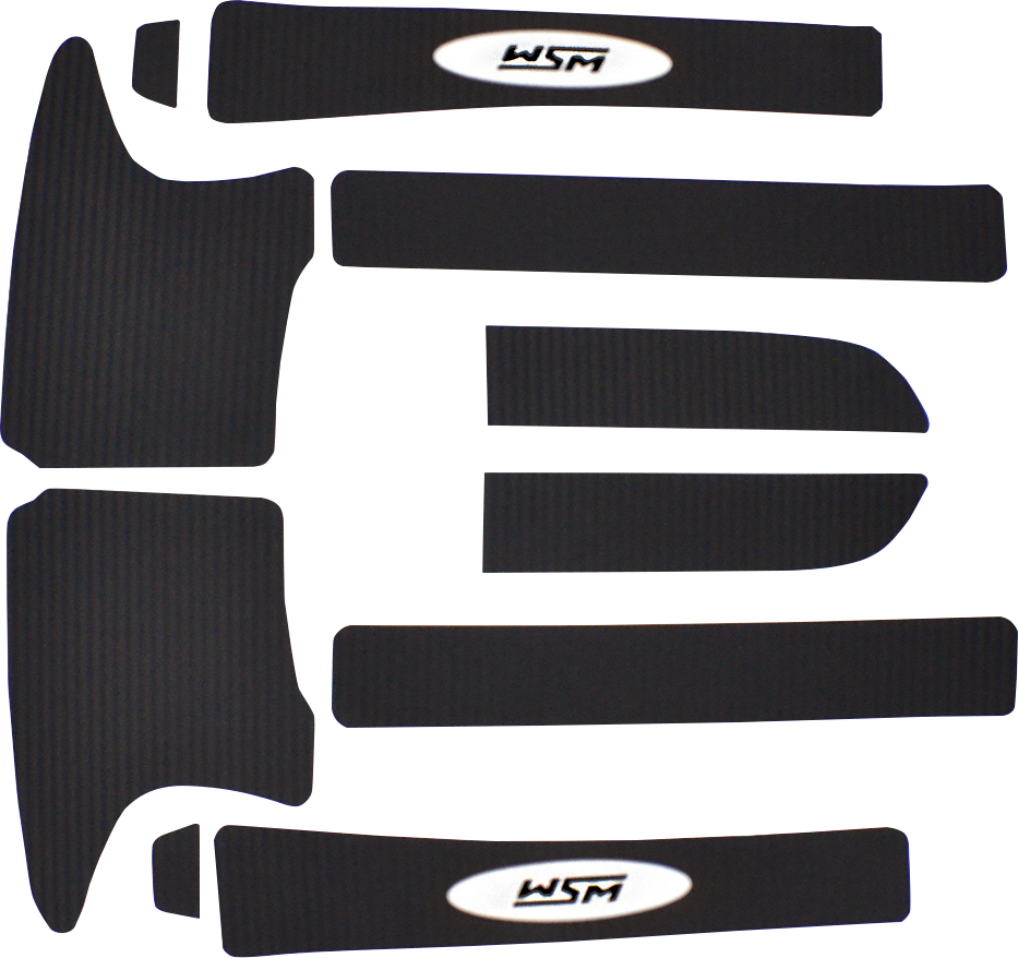 WSM Traction Mat - Self-Adhesive - Kawasaki JT 012-109BLK
