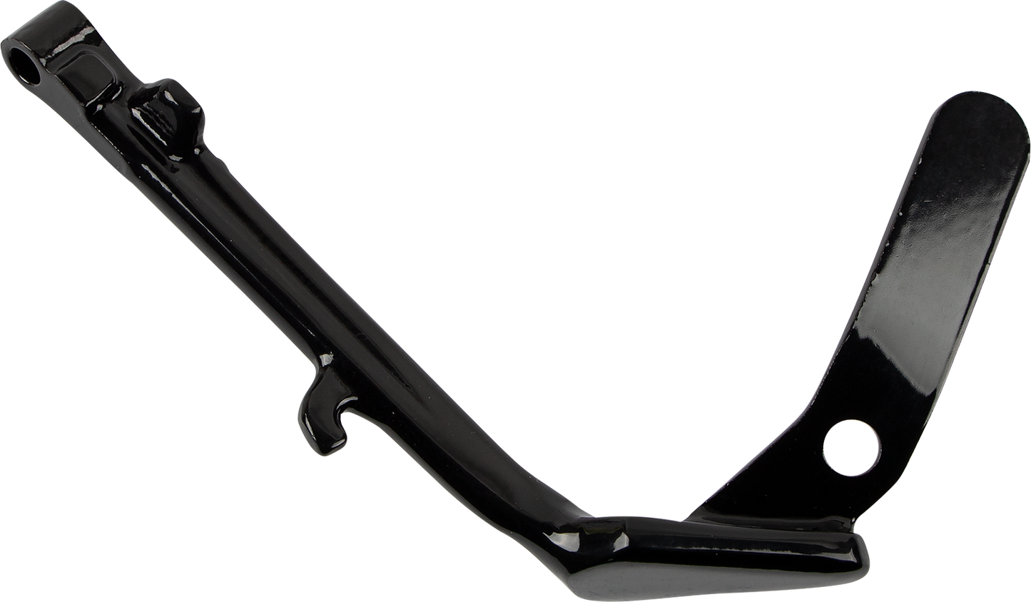 DRAG SPECIALTIES Kickstand - Gloss Black - Stock Length C32-0481GB