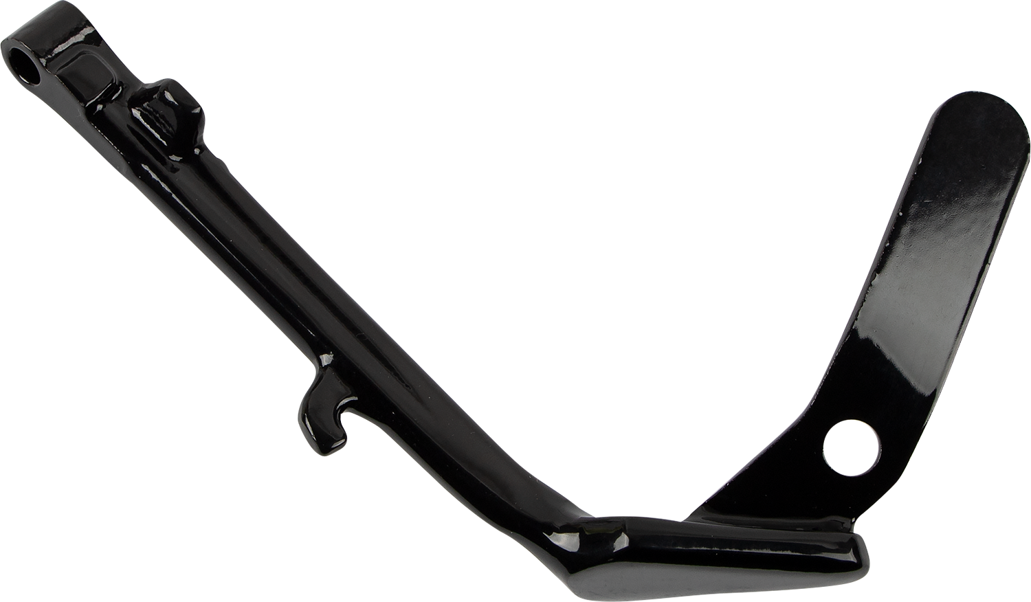 DRAG SPECIALTIES Kickstand - Gloss Black - Stock Length C32-0481GB