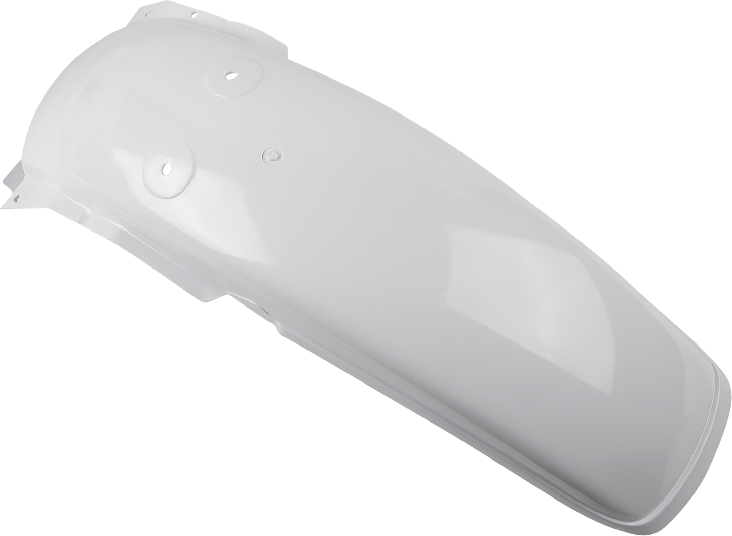 UFO MX Rear Fender - White - Yamaha - YZ '87-'90 YA02801-046