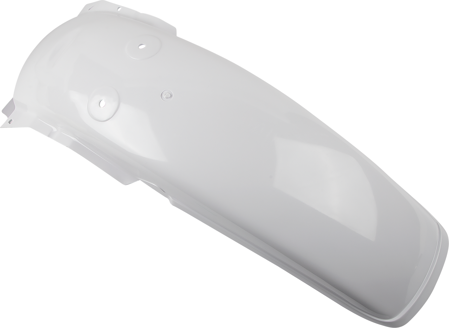 UFO MX Rear Fender - White - Yamaha - YZ '87-'90 YA02801-046