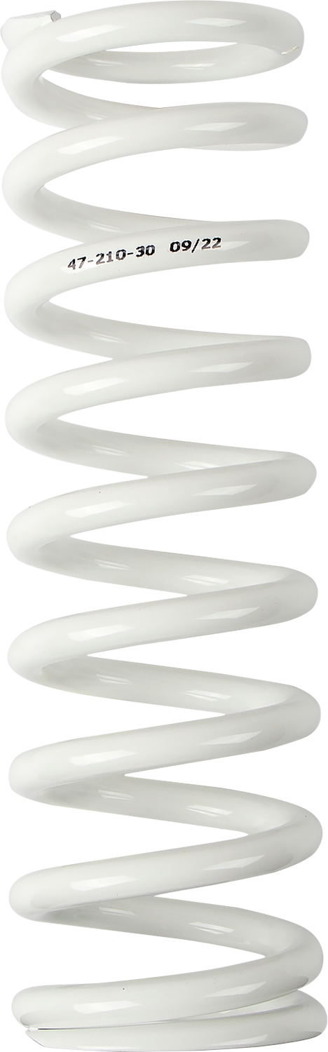 MOOSE OFFROAD Shock Spring - 47 mm OD - 30 n/mm - White 1312-0947