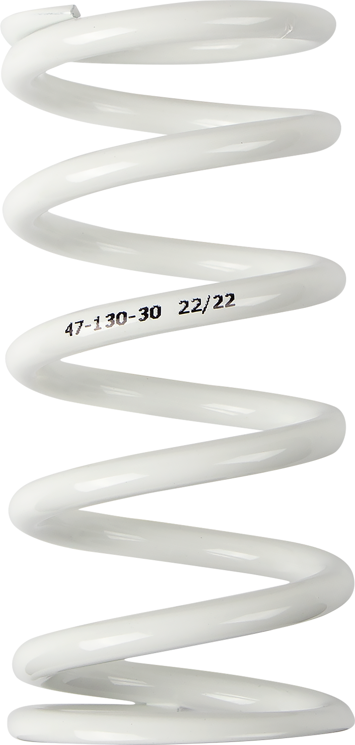 MOOSE OFFROAD Shock Spring - 47 mm OD - 30 n/mm - White 1312-0942