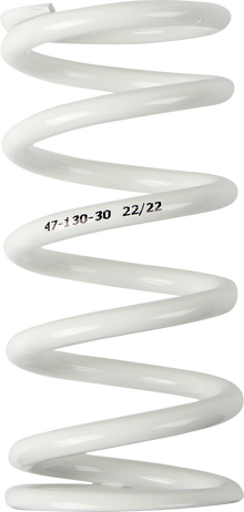 MOOSE OFFROAD Shock Spring - 47 mm OD - 30 n/mm - White 1312-0942