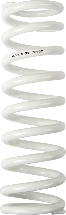 MOOSE OFFROAD Shock Spring - 47 mm OD - 35 n/mm - White 1312-0948