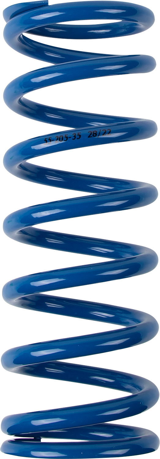 MOOSE OFFROAD Shock Spring - 55 mm OD - 35 n/mm - Blue 1312-0953