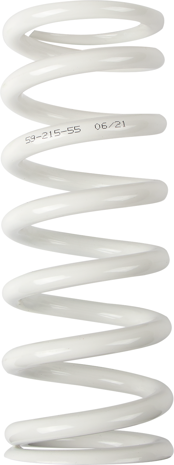 MOOSE OFFROAD Shock Spring - 59 mm OD - 55 n/mm - White 1312-0959
