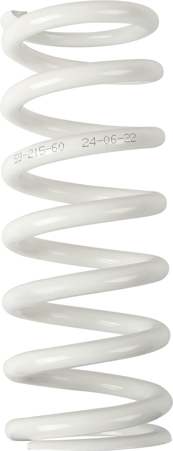 MOOSE OFFROAD Shock Spring - 59 mm OD - 60 n/mm - White 1312-0960