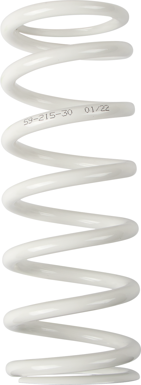 MOOSE OFFROAD Shock Spring - 59 mm OD - 30 n/mm - White 1312-0955