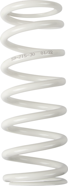 MOOSE OFFROAD Shock Spring - 59 mm OD - 30 n/mm - White 1312-0955