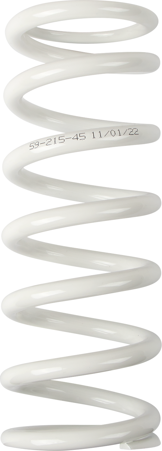 MOOSE OFFROAD Shock Spring - 59 mm OD - 45 n/mm - White 1312-0957