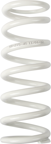 MOOSE OFFROAD Shock Spring - 59 mm OD - 45 n/mm - White 1312-0957