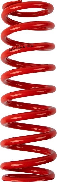 MOOSE OFFROAD Shock Spring - 59/62 mm OD - 40 n/mm - Red 1312-0961
