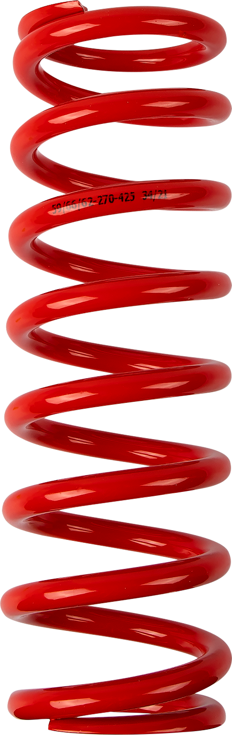 MOOSE OFFROAD Shock Spring - 59/62 mm OD - 42.5 n/mm - Red 1312-0962