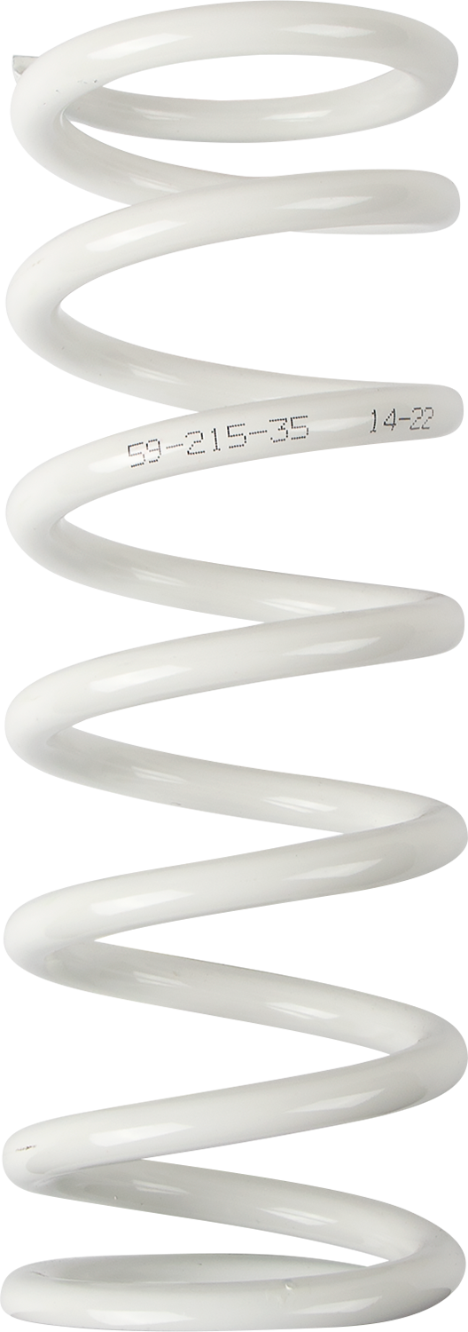 MOOSE OFFROAD Shock Spring - 35 n/mm OD - White 1312-0956