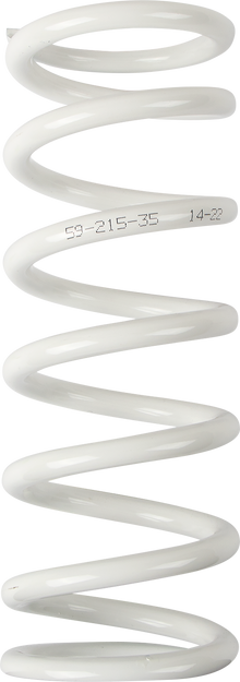 MOOSE OFFROAD Shock Spring - 35 n/mm OD - White 1312-0956