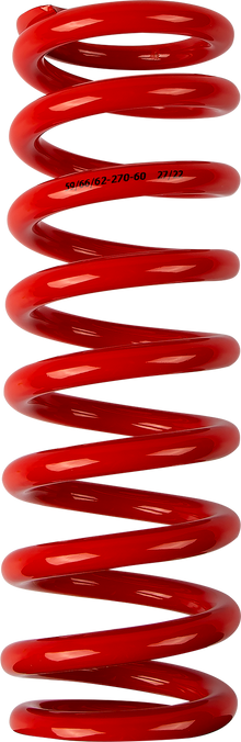 MOOSE OFFROAD Shock Spring - 59/62 mm OD - 60 n/mm - Red 1312-0969