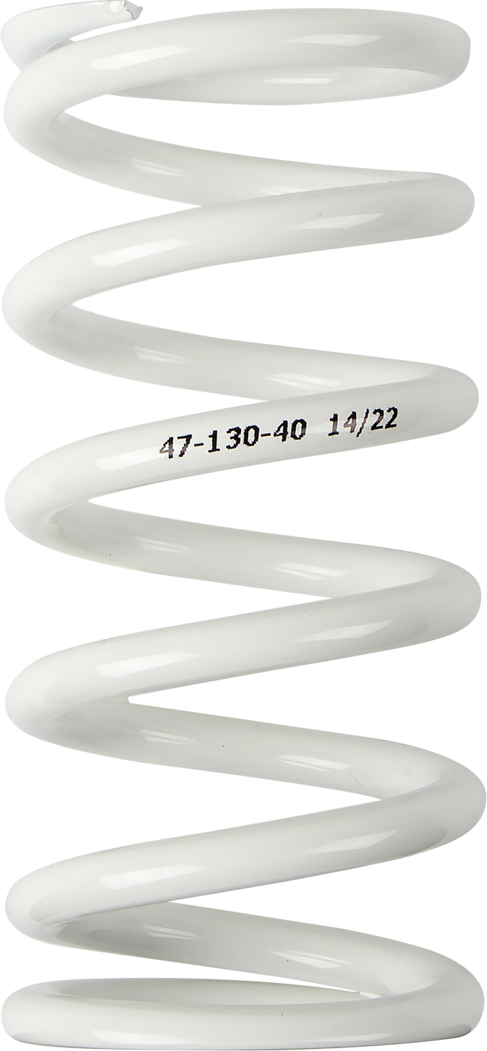 MOOSE OFFROAD Shock Spring - 47 mm OD - 40 n/mm - White 1312-0944