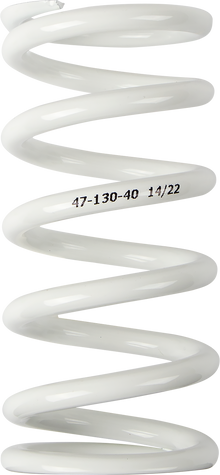 MOOSE OFFROAD Shock Spring - 47 mm OD - 40 n/mm - White 1312-0944
