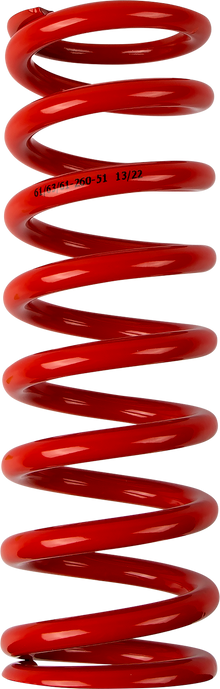 MOOSE OFFROAD Shock Spring - 61 mm OD - 51 n/mm - Red 1312-0971