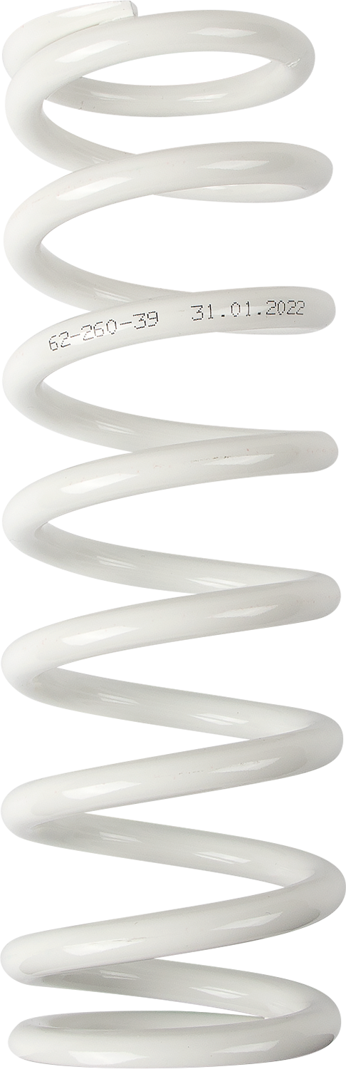 MOOSE OFFROAD Shock Spring - 63 mm OD - 39 n/mm - White 1312-0977