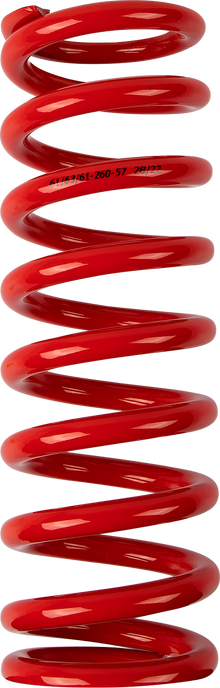 MOOSE OFFROAD Shock Spring - 61 mm OD - 57 n/mm - Red 1312-0973