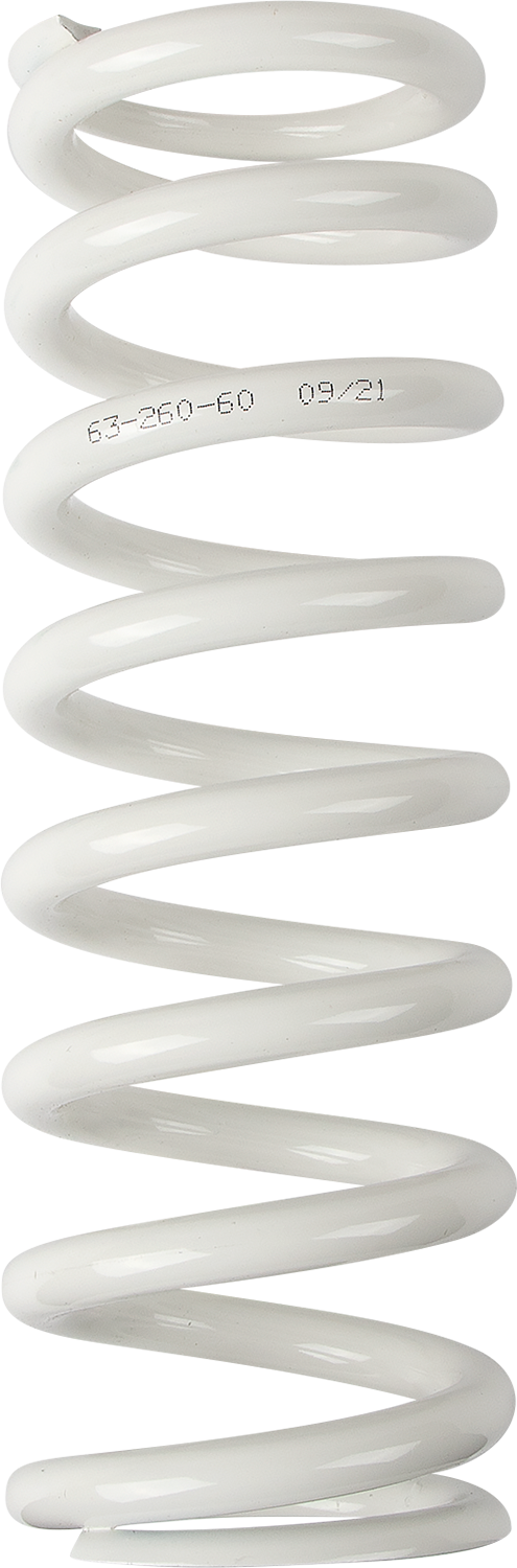MOOSE OFFROAD Shock Spring - 63 mm OD - 60 n/mm - White 1312-0984