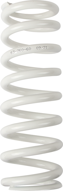 MOOSE OFFROAD Shock Spring - 63 mm OD - 60 n/mm - White 1312-0984
