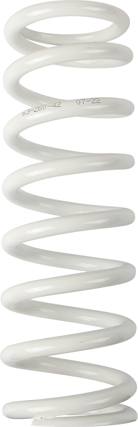 MOOSE OFFROAD Shock Spring - 63 mm OD - 42 n/mm - White 1312-0978