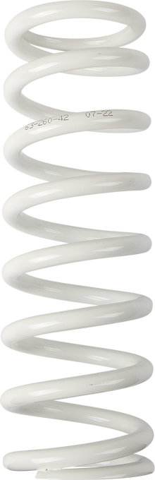 MOOSE OFFROAD Shock Spring - 63 mm OD - 42 n/mm - White 1312-0978