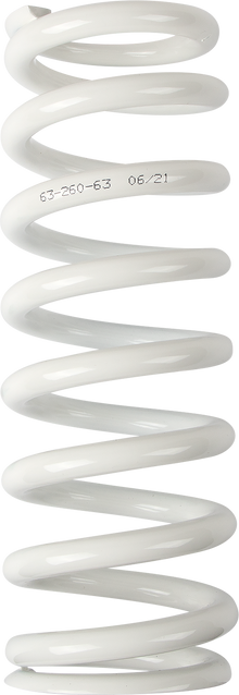 MOOSE OFFROAD Shock Spring - 63 mm OD - 63 n/mm - White 1312-0985