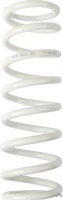 MOOSE OFFROAD Shock Spring - 63 mm OD - 33 n/mm - White 1312-0975
