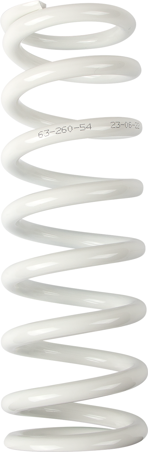MOOSE OFFROAD Shock Spring - 63 mm OD - 54 n/mm - White 1312-0982