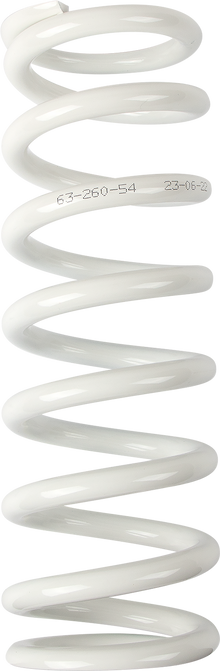 MOOSE OFFROAD Shock Spring - 63 mm OD - 54 n/mm - White 1312-0982