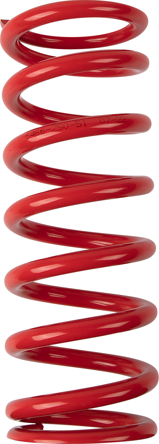 MOOSE OFFROAD Shock Spring - 64/66 mm OD - 51 n/mm - Red 1312-0990