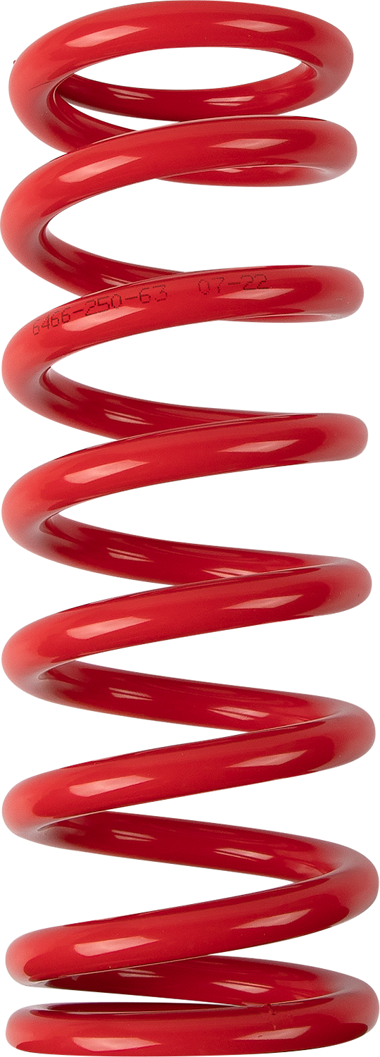 MOOSE OFFROAD Shock Spring - 64/66 mm OD - 63 n/mm - Red 1312-0994