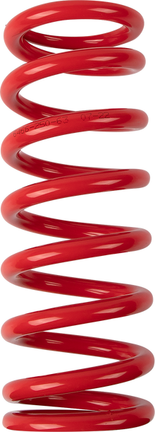 MOOSE OFFROAD Shock Spring - 64/66 mm OD - 63 n/mm - Red 1312-0994