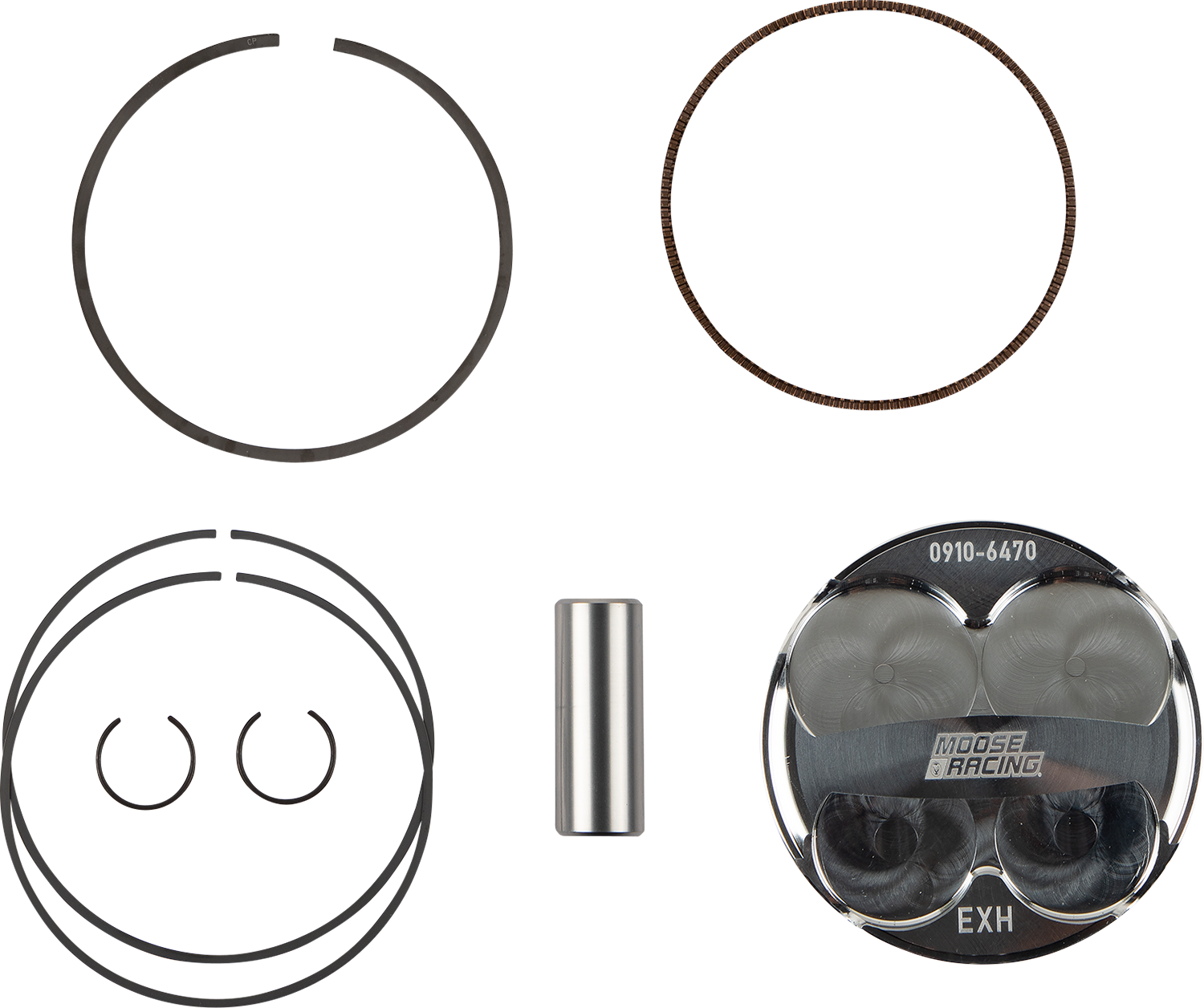 MOOSE OFFROAD Piston Kit - 77.00 mm - Kawasaki M3023C