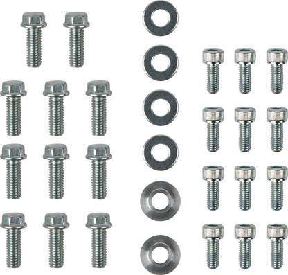 MOOSE OFFROAD Billet Radiator Guards - Silver - Beta 12-4024