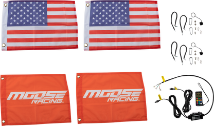 MOOSE OFFROAD Whip Lights - 24" PQRCHSBTR122-PU