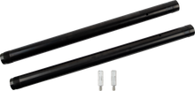 CUSTOM CYCLE ENGINEERING Fork Tube - 43 mm - LH 25" | RH 24-3/4" (+2") - Black DLC 710055