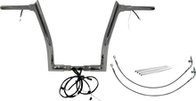 FAT BAGGERS INC. EZ Install Wired 1-1/2" Pointed Top Handlebar Kit - 14" - Chrome 801314