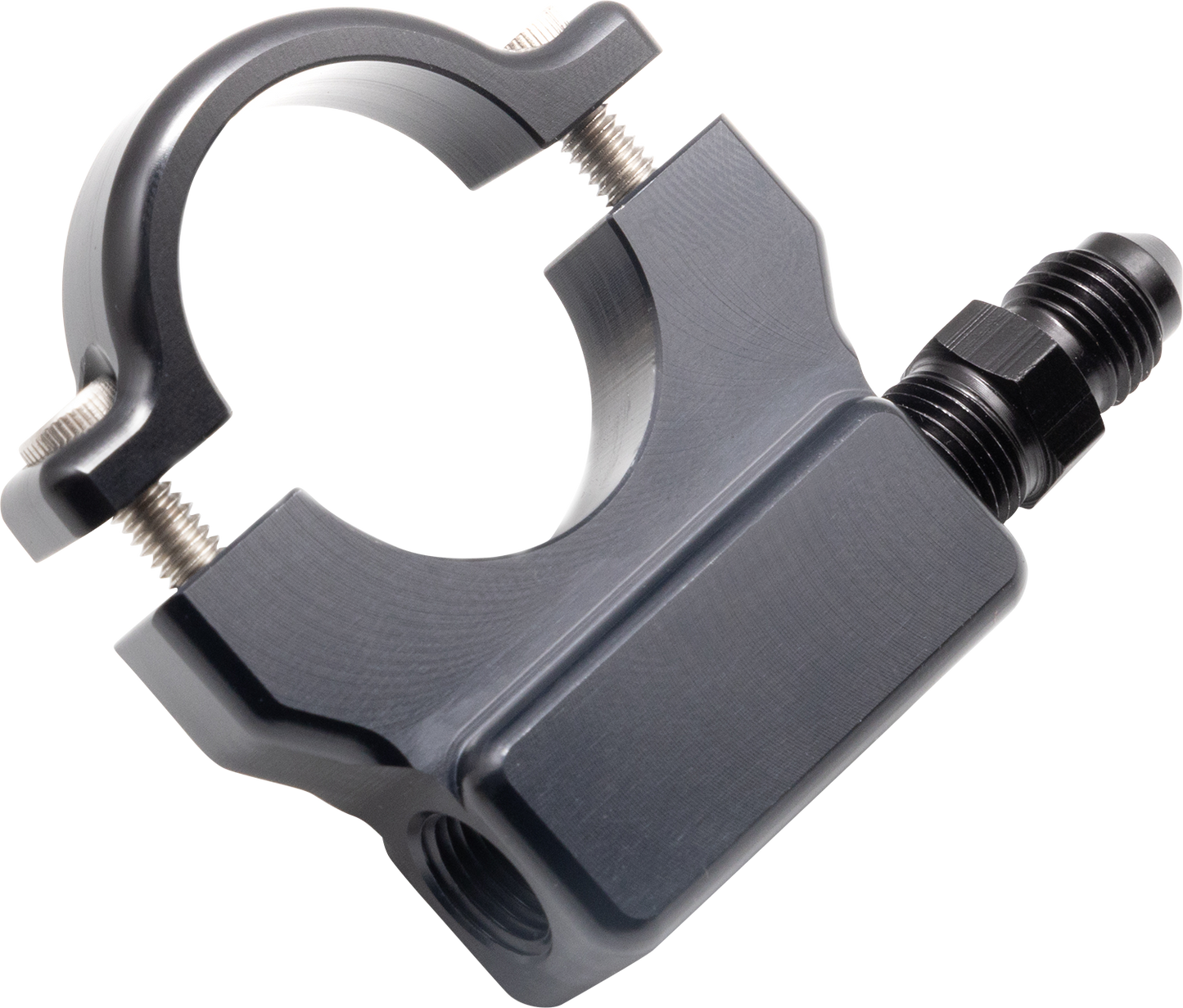 FEULING PARTS Oil Pressure Gauge Mount - 1.25" - Black 9055