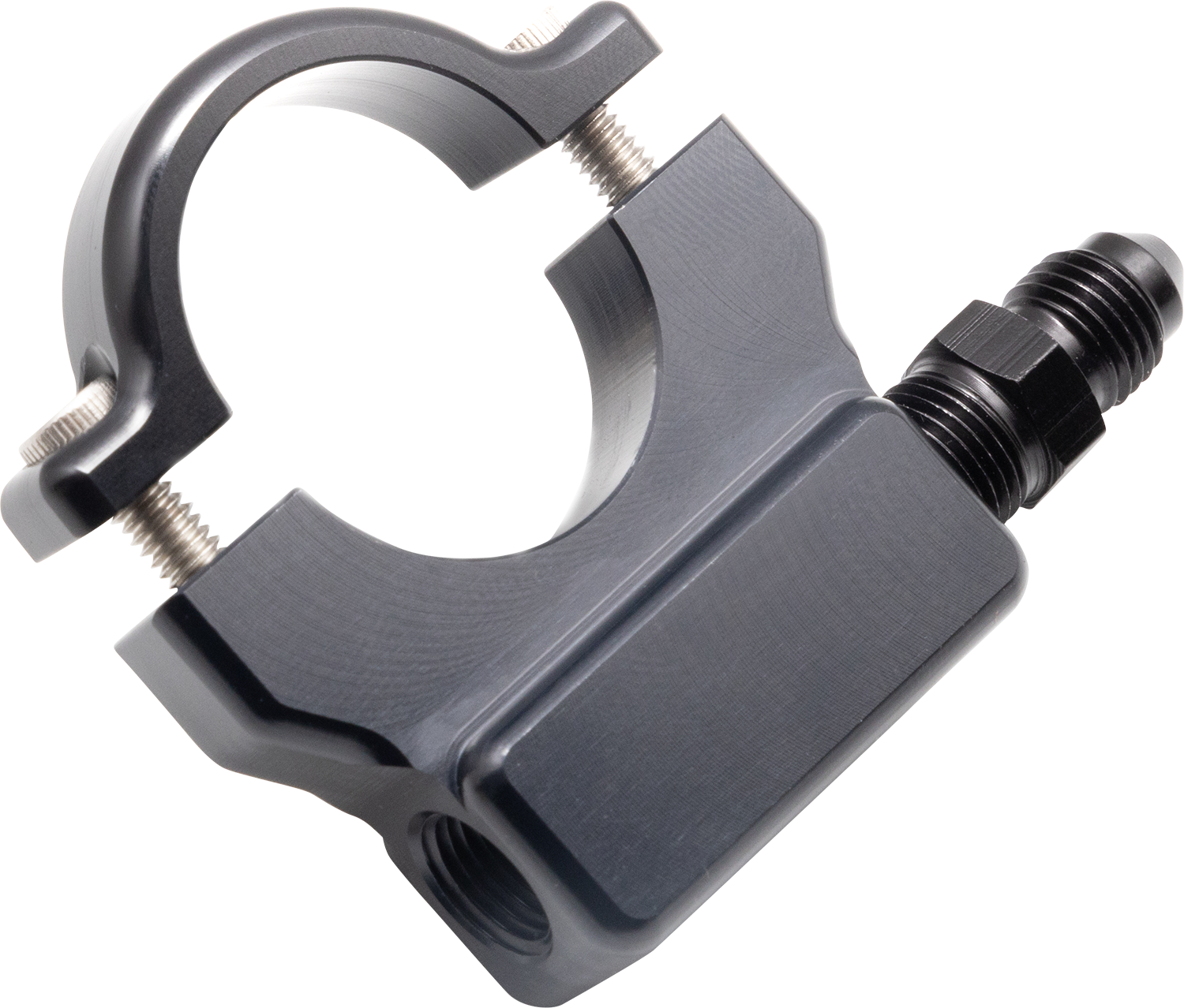FEULING PARTS Oil Pressure Gauge Mount - 1.25" - Black 9055