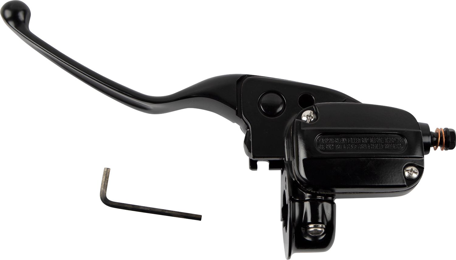 DRAG SPECIALTIES Clutch Master Cylinder Assembly - Black H07-0802MB-2