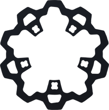 LYNDALL RACING BRAKES LLC Rotor with Gas Slots - Prodigy/Enforcer - Black - 11.8" 3-231-2